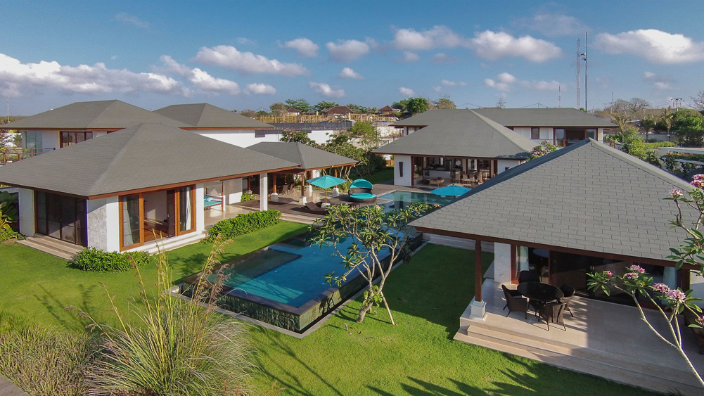 Pandawa Cliff Estate - Villa Marie aerial